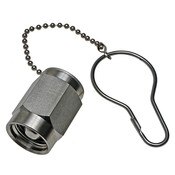 CGA 347 SS METAL DUST CAP 5500PSI
